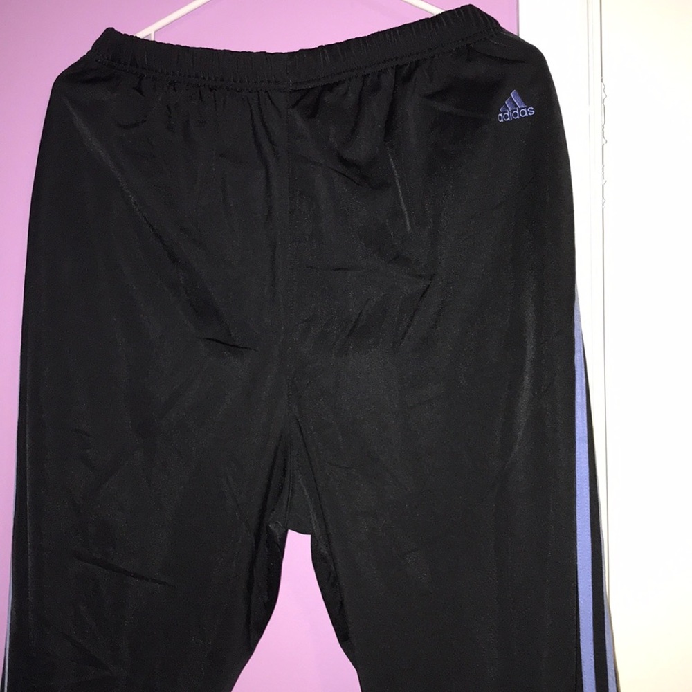 Adidas pants black and purple